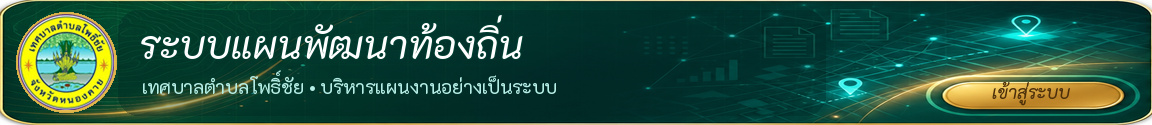 ระบบแผนพัฒนาท้องถิ่น